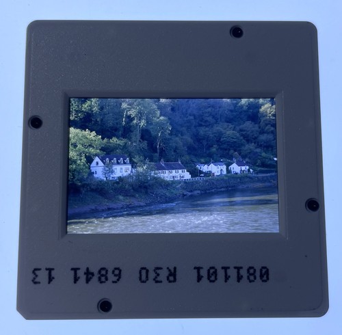 River tintern 35mm slide - river,
