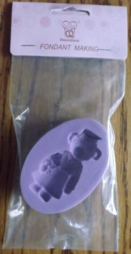 Silicone mould teddy - silicone,