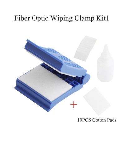 Fibre optic cleaning clip - fibre,