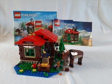 Lego Creator Set 31048 3 in 1 Lakeside Lodge / Observatory / Small Cabin 