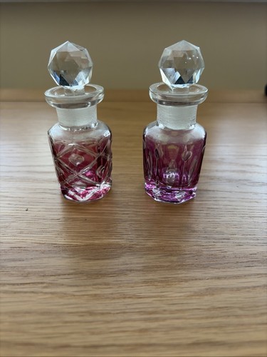 Cranberry flash glass vintage - flash,