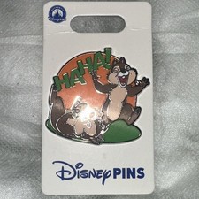 2025 Disney Parks Chip & Dale Ha Ha! Rolling Laughing On Floor OE Pin
