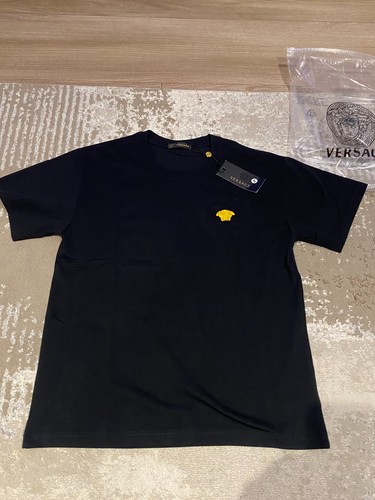 Versace mens black t shirt - mens, t-shirt