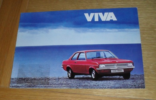 Vauxhall viva brochure 1975 - 1975,