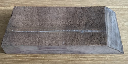 Walnut hardwood timber offcut - timber,