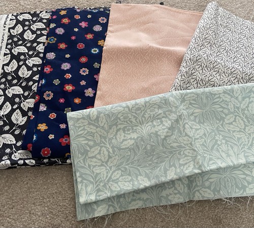 Metres moda fabrics - 2.25, of