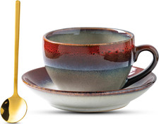 Porcelain Coffee Cup with