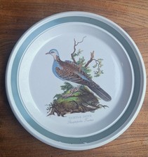 Portmeirion Birds Of Britain 8.5 Inch Side Plate Turtle Dove 1978 Free Delivery