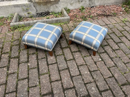 Vintage stools pair of - vintage,