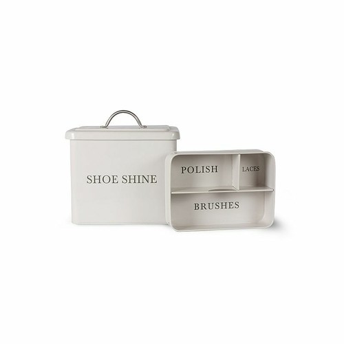 Shoe shine storage box home - shine,
