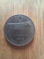 1979   Ballivie Insvle Degernere 10 pence coin - circulated