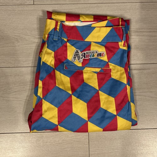 Royal awesome mens golf - royal,
