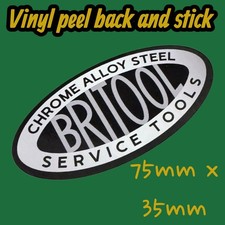 BRITOOL vinyl sticker tool box
