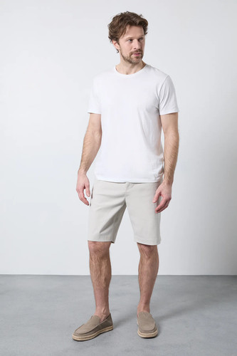 Maine beige shorts - beige, smart