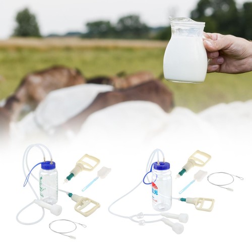 Goat milking machine - machine, cow