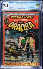 TOMB OF DRACULA #1 CGC 7.5