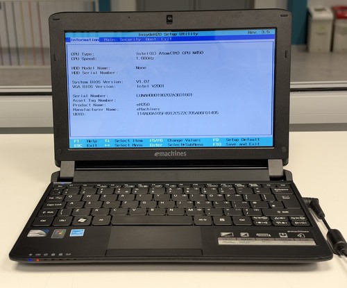 Emachines m350 nav51 laptop - m350,