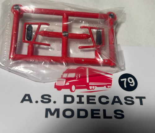 Corgi modern truck - modern, red