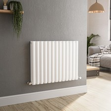 Sorrento White Horizontal Oval