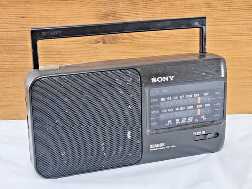 Sony icf 790l vintage - vintage, 3-band