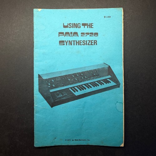 Vintage paia electronics using - vintage,