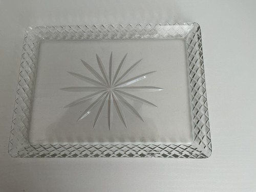 Vintage heavy clear glass - vintage,