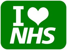 30 x I Love NHS     Body Art