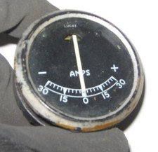 1955 Lucas BM4 30 Amp Gauge