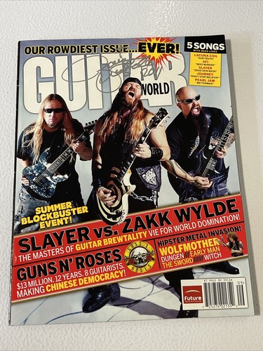 Zakk wylde signed - zakk,