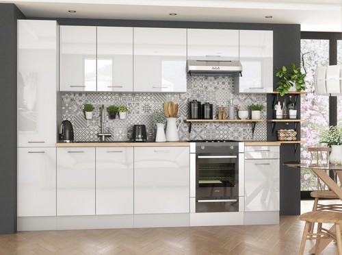 Kitchen cabinets fully - kitchen,