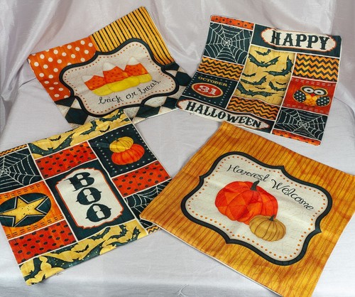 Four fun colourful halloween - ,