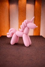 Pink Balloon Unicorn Ornament