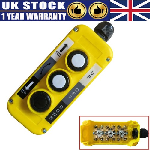 Three button control box for - control,