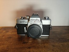 Minolta SRT 101 SLR Camera With Modification To Run Off LR44/SR44