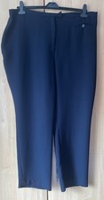 Ann Harvey Smart Navy Trousers Size 22   Inside leg 28” BNWOT