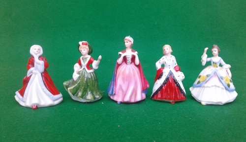 Royal doulton miniature ladies - royal,