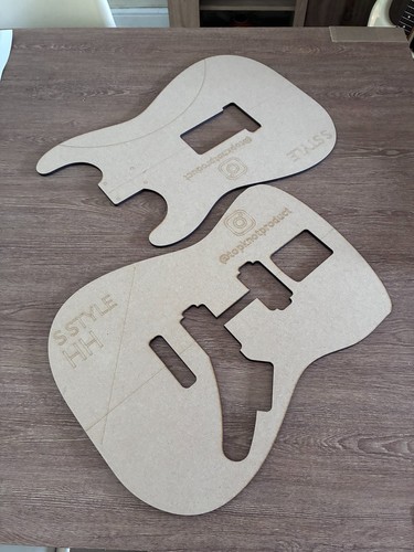 Stratocaster guitar body - hh,