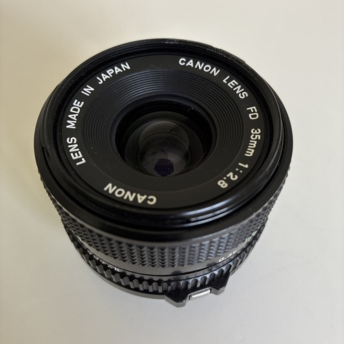 Canon 35mm fd wide angle - fd,