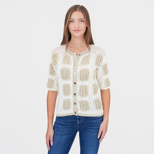 Womens gold cardigan - m&s,