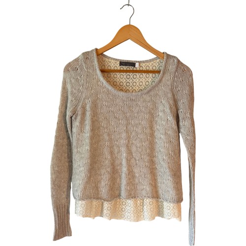 Mint velvet lace hem jumper - lace,