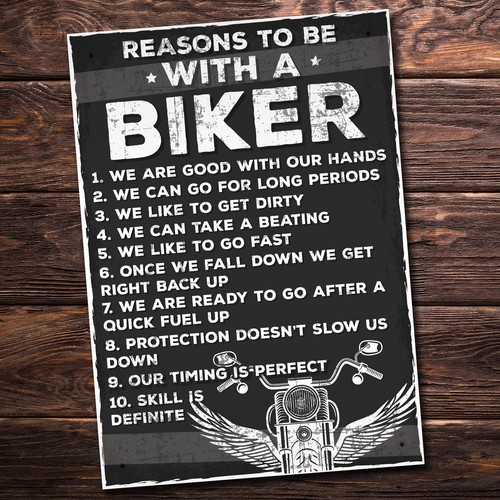 Motorbike biker son dad - motorbike,