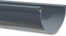 PVC Gutter 130 mm Diameter 3M
