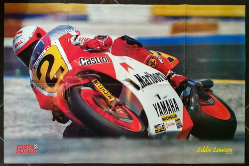 Poster eddy lawson yamaha 500 - poster,