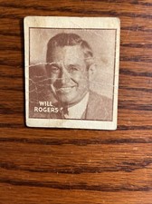 Old Trade Card Cinema Actors