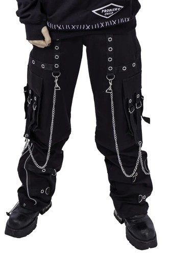Men gothic cyber black - gothic,