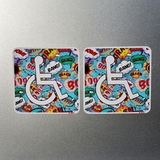 2x Comic Speech Bubble