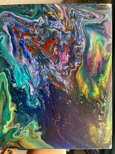 Original acrylic abstract - original,