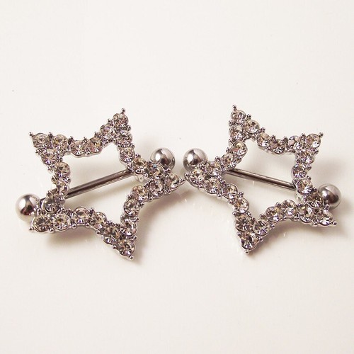 Pieces star clear rhinestone - 2,
