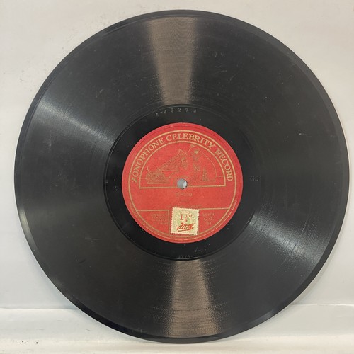 Zonophone celebrity record - record, sir