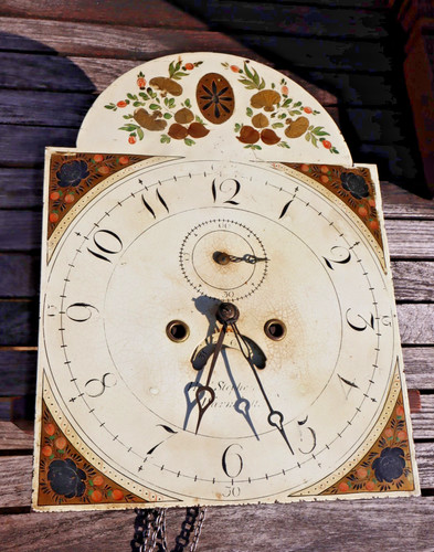 Antique longcase clock - antique,